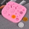 Chocolate Moulds Gears Shaped Baking Molds Fondant Moulds Cake Molds Silicone Material Perfect Gift for DIY Baking Lover
