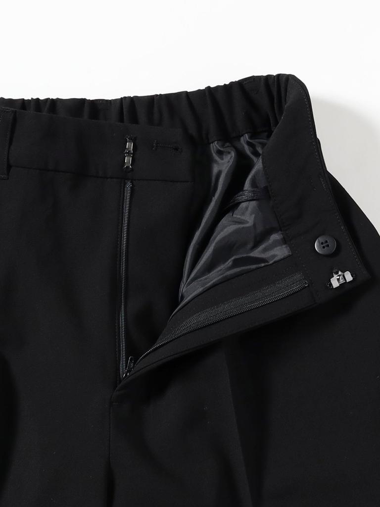 Ray Beams Women's One-Tuck Straight Pants, Black 1