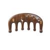 TAN MUJIANG Palm Comb South American Rosewood Taketsuru Design Compact Massage Comb "Wuyou" Anti-static