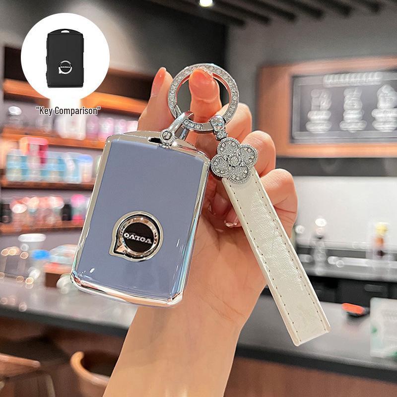 High-End Key Case for Volvo: Compatible with XC60, XC40, S90, S60, XC90, V60, V90