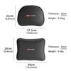 For KIA Car Leather Headrest Neck Support Seat Waist Cushion Pillow Auto Accessories Sorento Stinger Soul Spectra Niro Cadenza Nvhs30