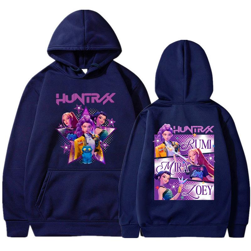 Παιδική Φούτερ με Κουκούλα Wizard Sisters Κινούμενα Σχέδια Χαριτωμένη Εκτύπωση Χειμερινή Μόδα Ζεστά Φούτερ με Κουκούλα