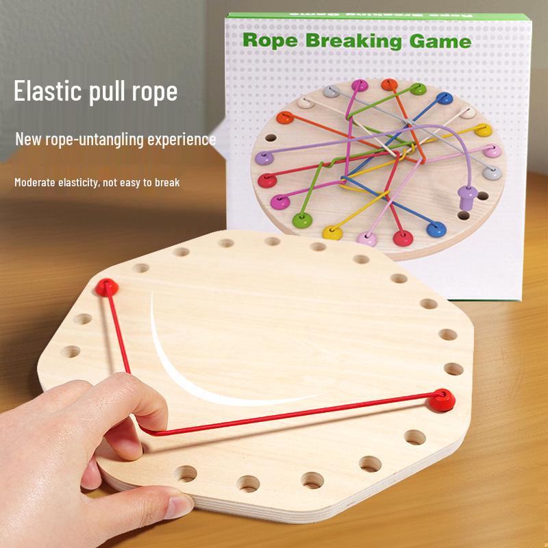 Wei Wei Educational Octagonal Rope Untangling Game for Kids – Enhances Logic & Interactive Play