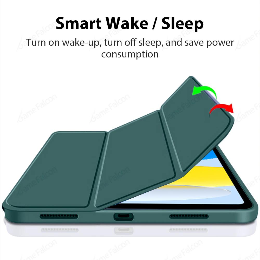 For IPad A16 11th Case Air 11 M3 Pro 13 M5 M4 12.9 12 9 10th Generation Funda for IPad Air 5 4 3 9th 8th 7th 10.2 Mini 6 7 Cover