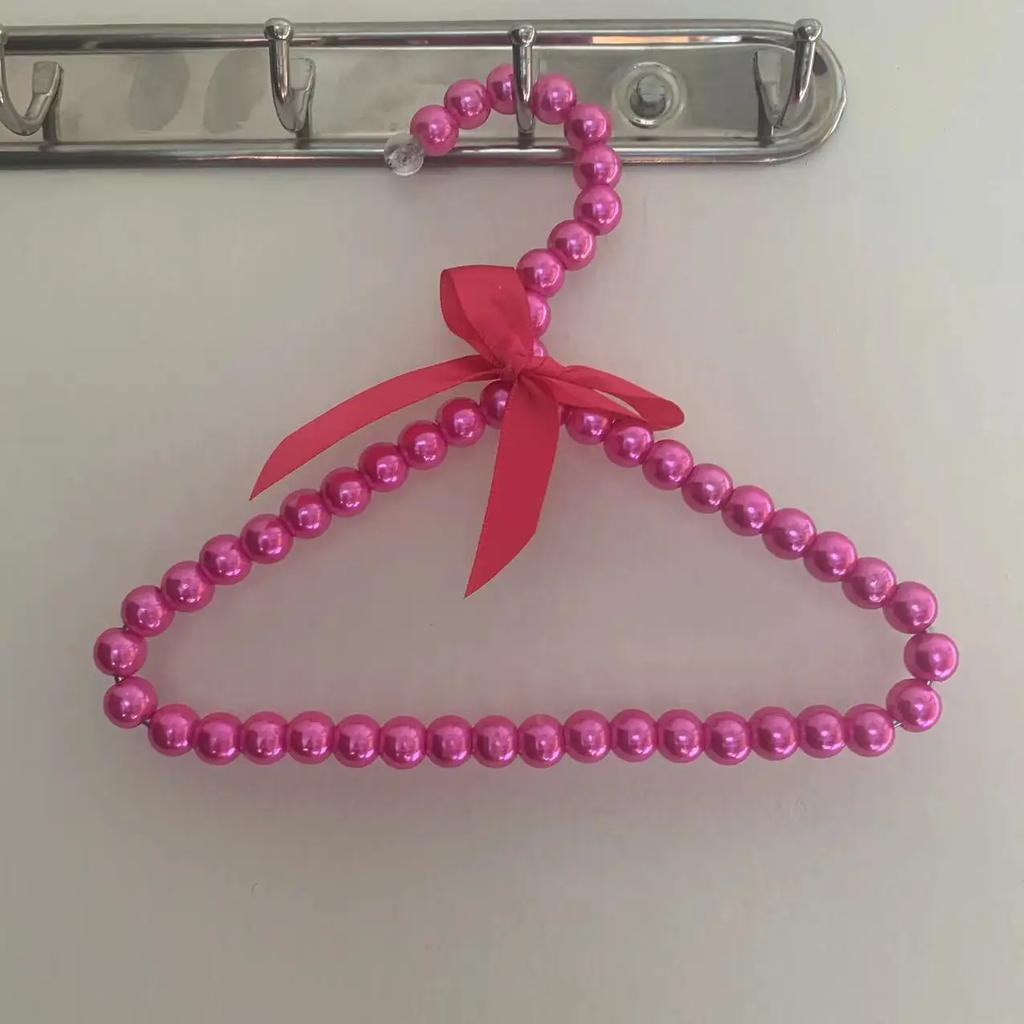 Dog Clothes Girl Heart Pearl Hanger Shelf Cat Clothes Pet Supplies Hanger Dog Accessories for Small Dogs Pets Accessories