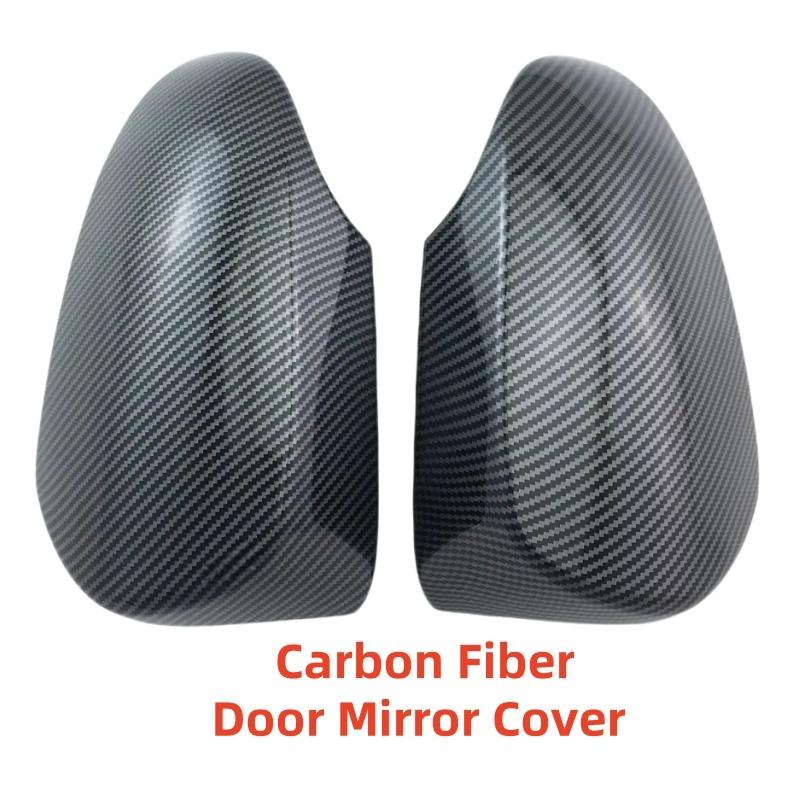 For Toyota Verso 2014 2015 2016 2017 Car Chrome Silver Rearview Accessories Plated Carbon Door Mirror Covers Trim Paste style