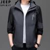 JEEP SPIRIT Men's Hooded Windbreaker Jacket