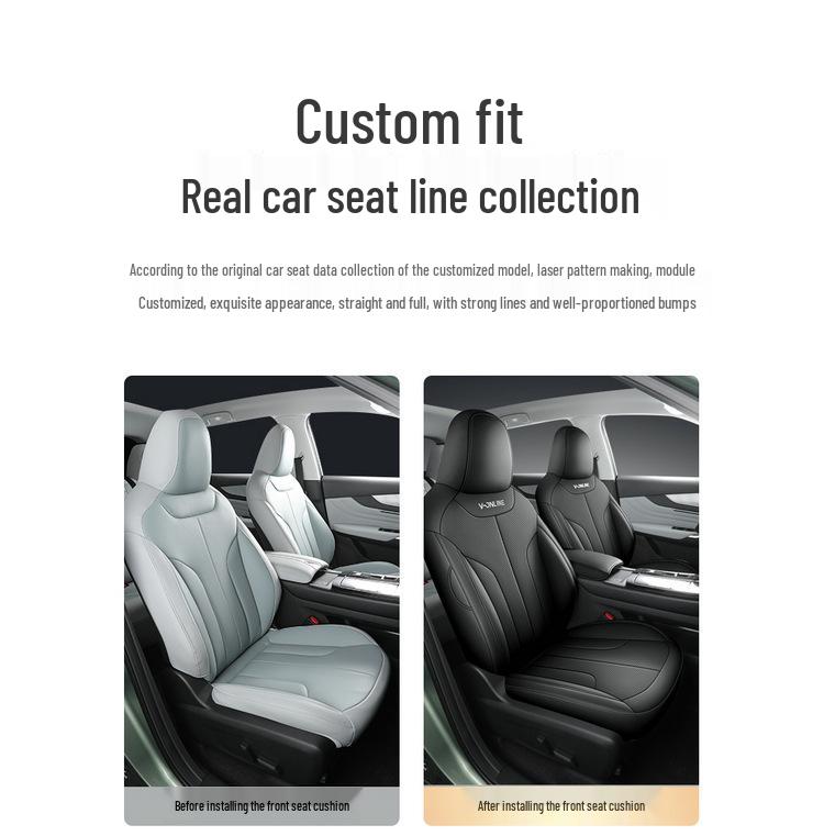 Venucia Big V Special Leather Car Seat Cushion - All Seasons Universal Model