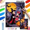 Mickey Minnie Moon Pumpkin Night Art Kit Handmade Painting Diy Home Decoration