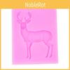 Versatile Elk Pattern Silicone Mold Ideal For Sugarcraft And Chocolate Designs