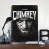 Khamzat Chimaev 'The Wolf' Portrait Tinplate Poster Customized Wall Art Vintage Metal Signs Retro Tin Plaque for Bathroom Decor