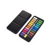 Boyixuan Eco-Friendly 24-Color Watercolor Paint Set In Portable Tin Box for Beginners