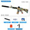 AK47 Electric Graffiti Battle Toy Gun with High-Speed Burst Fire