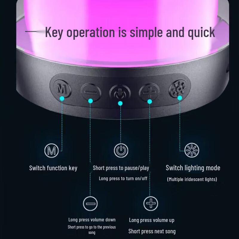 Lenovo Lecoo RS13 RGB Wireless Bluetooth Speaker