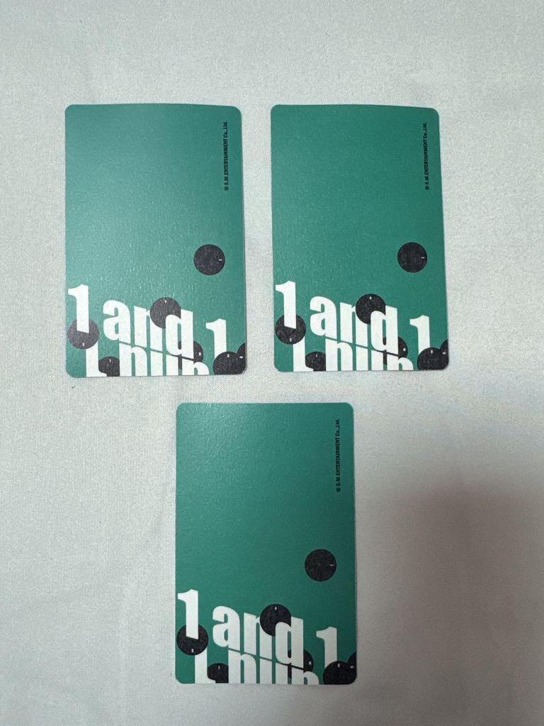 [USED] SHINee Key Official 1and1 Sticker Trading Card