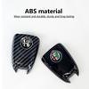 VDNQM1 Car Key Cover Replacement Key Case for Alfa Romeo Giulia Stelvio Tonale Carbon Fiber Style