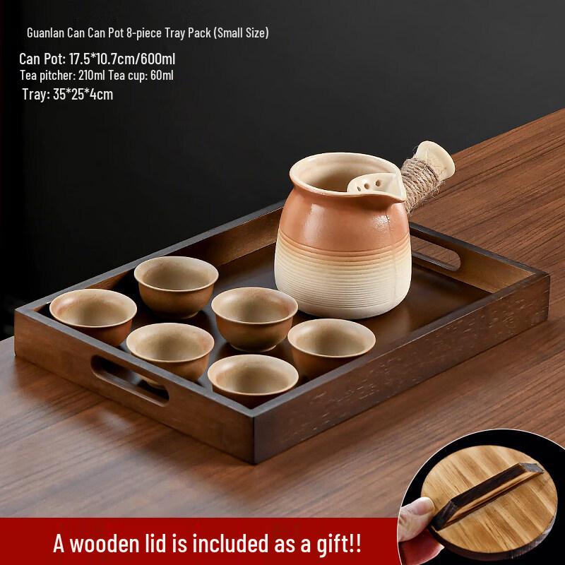 ZISIZ Ceramic Stewing Tea Pot for Hearth Brewing