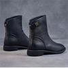 Martin Boots Women's Shoes 2025 New Short Boots British Style Autumn and Winter Versatile Thin Korean Version Versatile Flat Single Boots