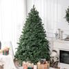 Artificial Christmas Tree, 210 Inches Tall, with Foldable Metal Stand, 1674 Branches, Realistic Christmas Decoration