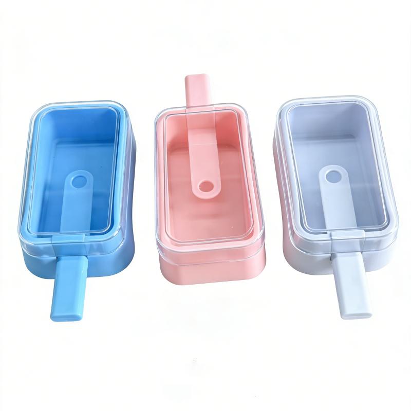 Food Grade Silicone Popsicle Molds Reusable Ice Cream Moulds Ice Lolly Maker Diy Summer Ice Bar Tool For Kids Home Kitchen