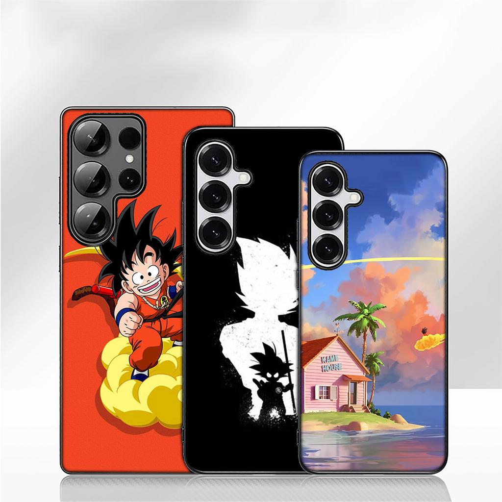 För Motorola Moto G04 G13 G14 g45 G23 G20 G32 G34 G35 G64 G82 G84 G53 G60 G72 E14 E15 Fodral Android 18 Dragon Gokus Boll krillin