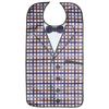 Waterproof Business Suit Gentleman Adult Bib Soft Saliva Towel  Elderly Care