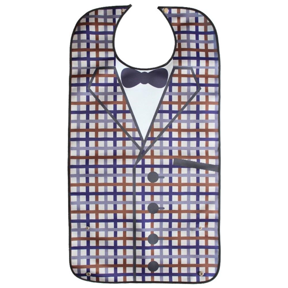 Waterproof Business Suit Gentleman Adult Bib Soft Saliva Towel  Elderly Care