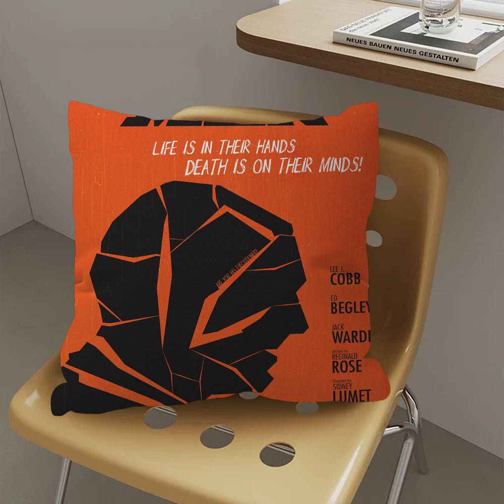 12 Angry Men Movie Stitch Lucky Dragon Pillow Cover Sofa Cushion Cover Home Room Decoration Children Gift