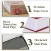 Decorative Book Safe Box With Password Lock, Vintage Faux Book Hidden Safe For Decoration, Diversion Book