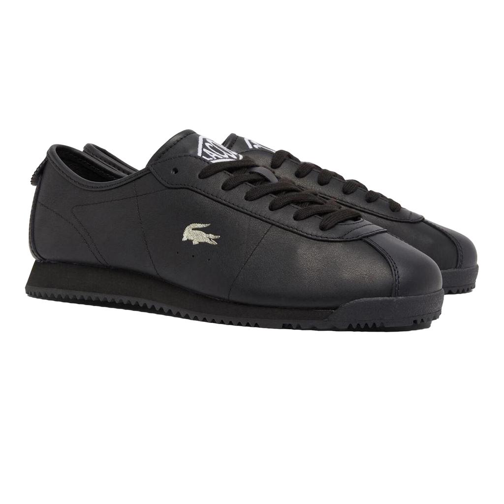 Lacoste Scarpe da ginnastica basse da uomo Club in pelle, basse e piatte