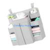 Y5JC Hanging Nursery Storage Organizers with Adjustable Straps C Clips for Baby Essential