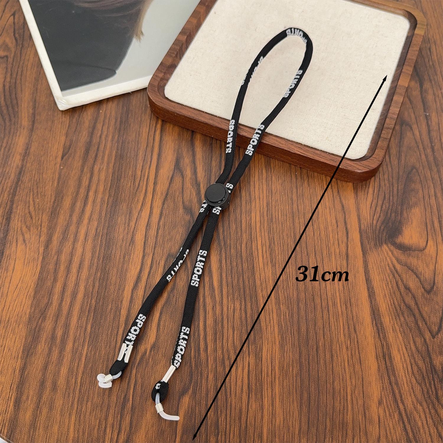 

Unisex Water Sports Floating Sunglasses Chain Anti-Slip String Glasses Ropes Band Cord Holder Goggle Reading Eyeglasses Straps чёрный