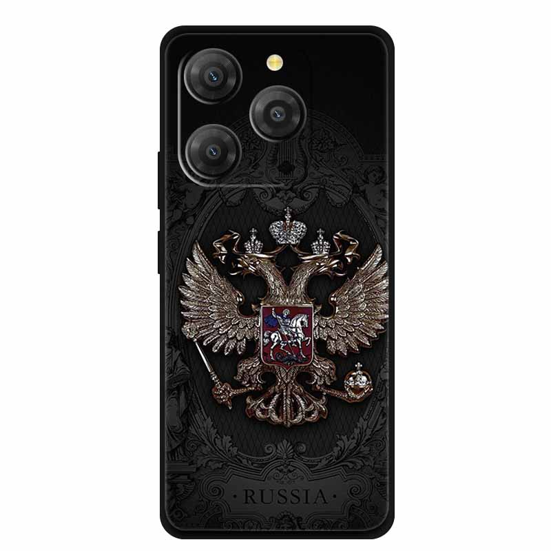 Για θήκη Blackview Shark 9 Shark9 Coque 6.67" Μαύρη Σιλικόνη Μαλακό Πίσω Κάλυμμα Θήκη Για θήκες τηλεφώνου Blackview Shark 9 Αντικραδασμική