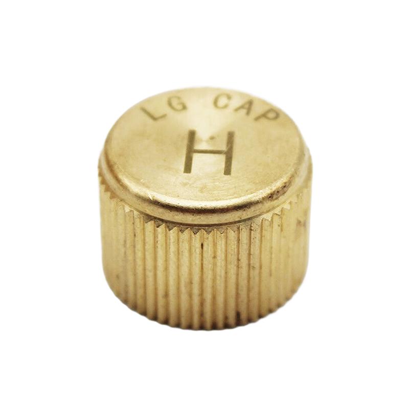 Car Air Conditioner Refrigerant Dust Cover Valve Core Caps High Low Side Port Cap Auto High Low Pressure Caps Accessories