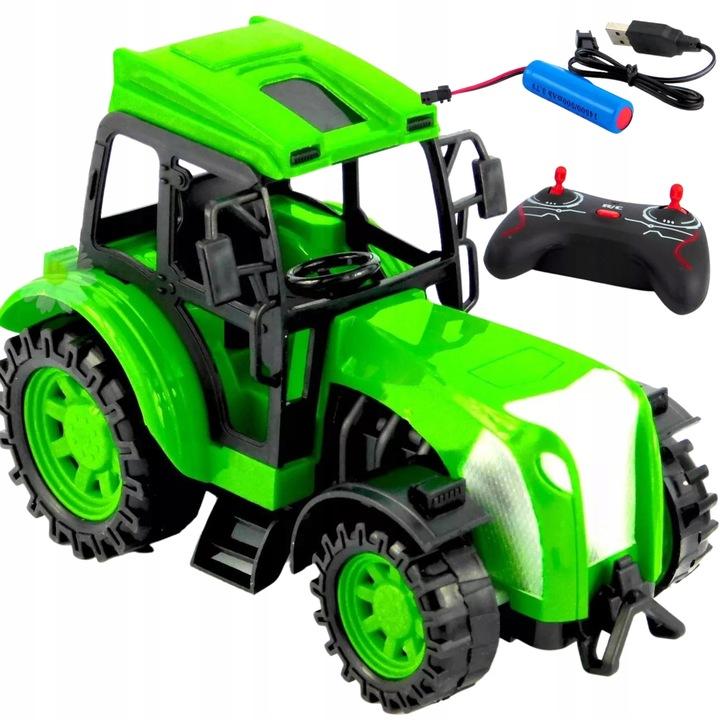 Traktor Ciągnik Na Akumulator Zdalnie Sterowany Na Pilot Rc Farma Aku