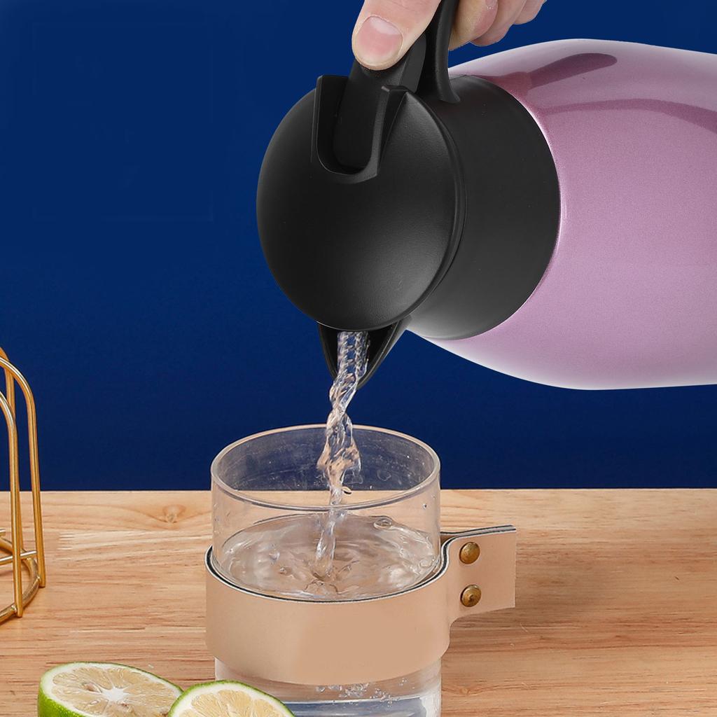 2L Large Capacity Insulated Hot Water Pot Inner Stainless Steel Thermal Coffee Bottle