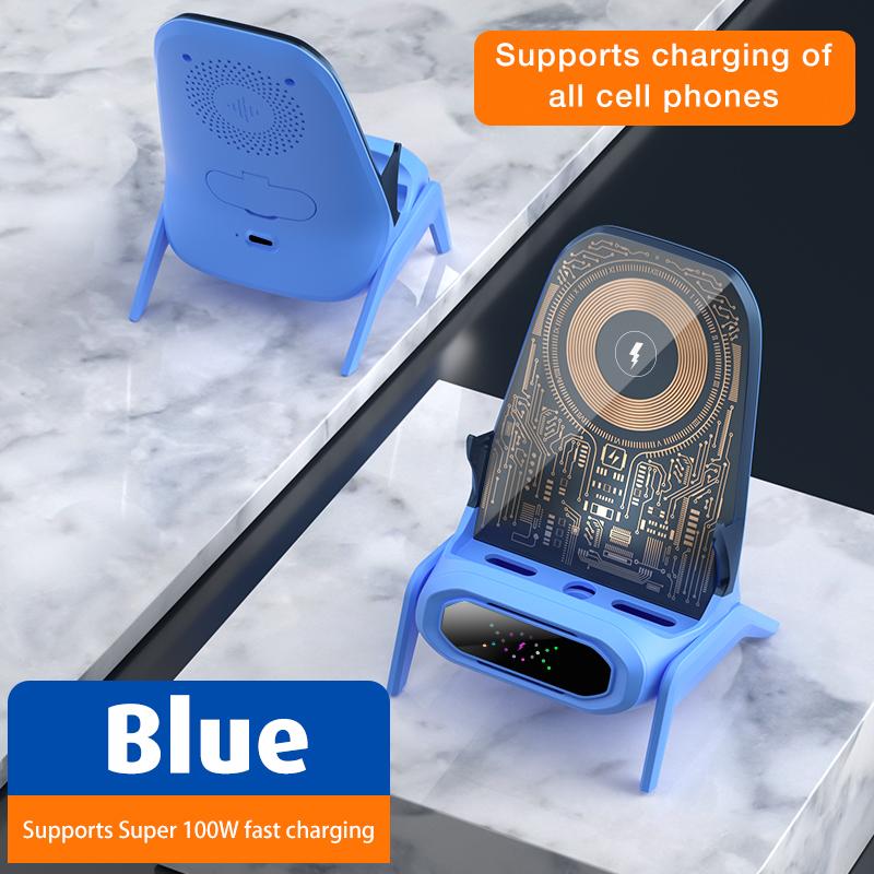 

Универсальное беспроводное зарядное устройство, подходящее для всех мобильных телефонов, индукционная быстрая зарядка для держателя vivo OPPO