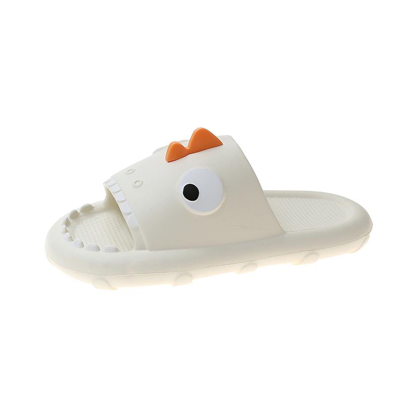 

Милые женские тапочки с героями мультфильмов, летние домашние тапочки с изображением акулы, тапочки для ванной, сандалии и тапочки для мальчиков и девочек 40 белый
