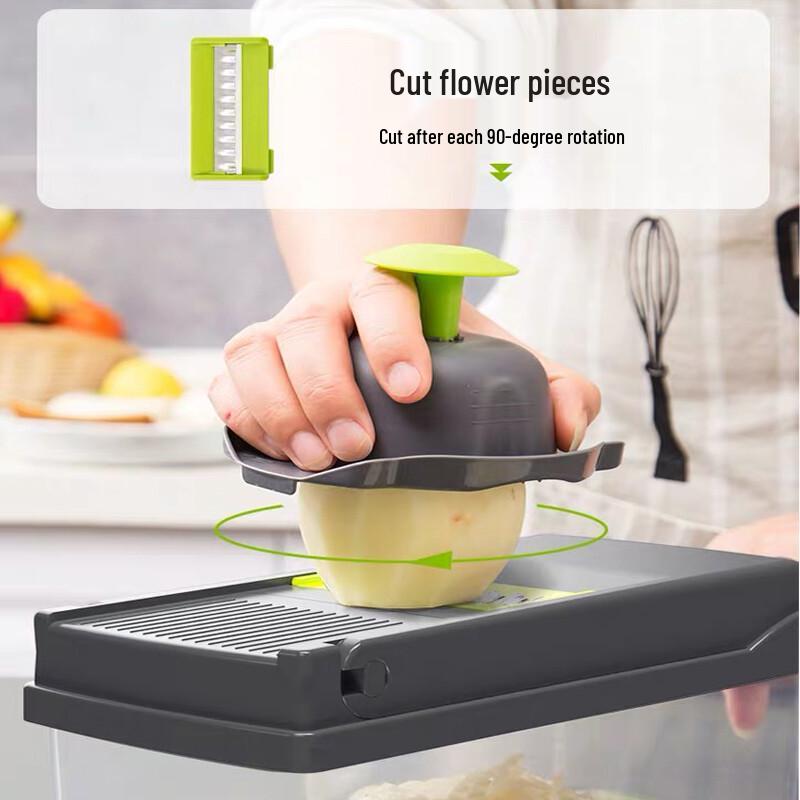 Meizhiko Multi-functional Vegetable Chopper & Slicer