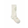 ROSE PATTERN SOCKS_IVORY