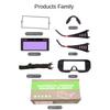 Automatic Dimming, Electric Welding Glasses Welder's Argon Arc Two-protection Welding Protective Glasses, Anti-glare Arc Glare Goggles