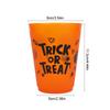 8/16Pcs Halloween Plastic Drinking Cup Boo Skull Trick or Treat Juice Cocktail Cups for Halloween Party Table Decor Supplies