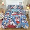 Comic Girl Duvet Cover pillowcase Bedding Bedroom Decoration Children Gift adult Single Double bed Large SizeZip Duvet Cover