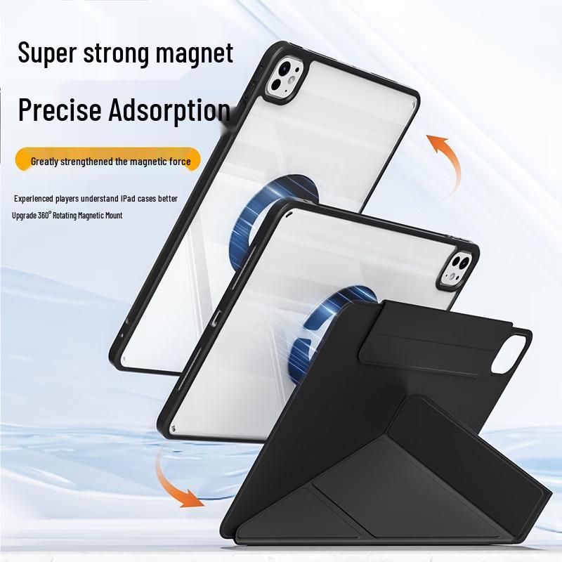 SMVP Magnetic Detachable Full-Wrap iPad Case