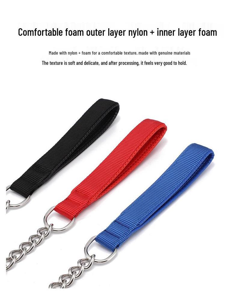 Stainless Steel Anti-Bite Dog Leash for All Sizes