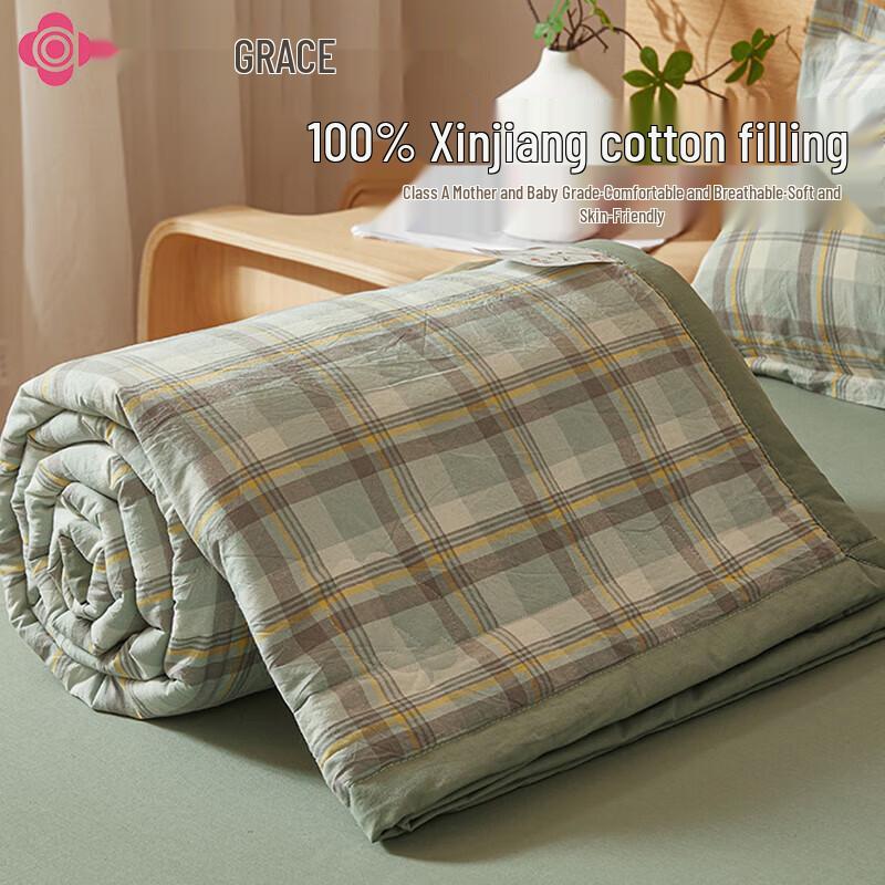 Jieliya 100% Xinjiang Cotton Summer Quilt