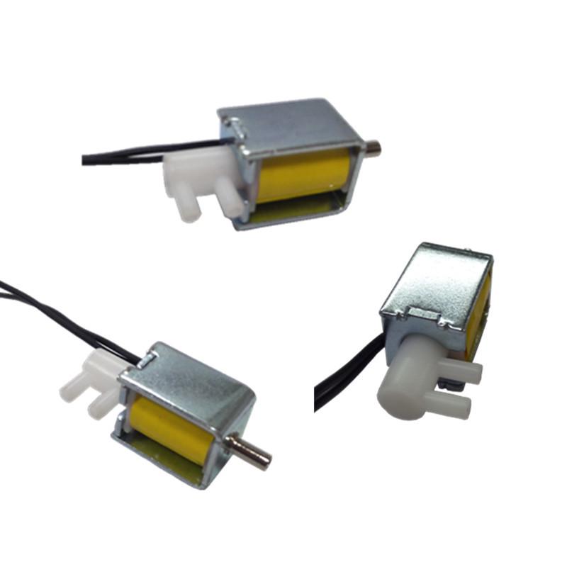 Dual Function Miniature Pneumatic Solenoid Valve - Compatible with 4.5V, 6V, 12V, 24V for Air Flow Control