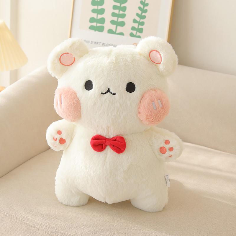 40Cm Cartoon Giant Panda Doll Plush Toy Kawaii Cuddly Animal Stuffed Fluffy Plushie Peluche Grey Green Purple Brown Pink Gift