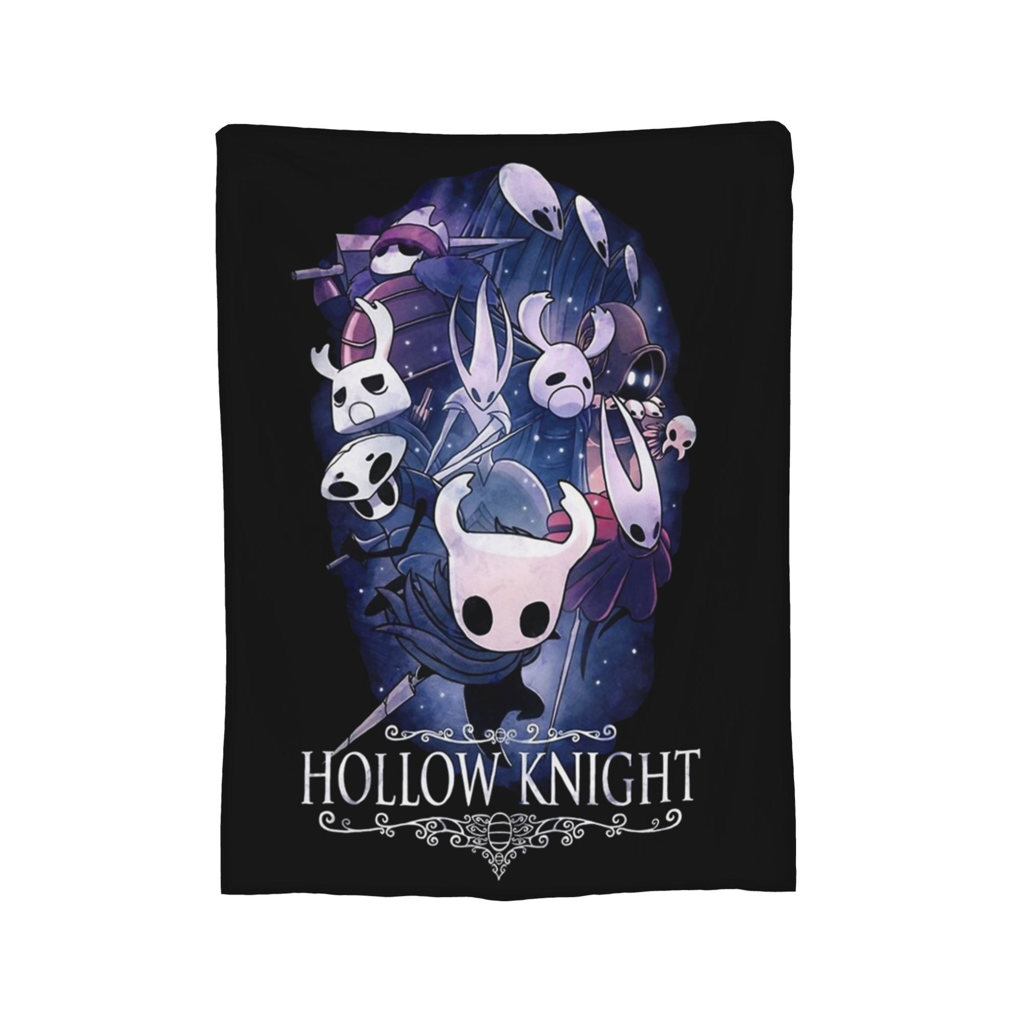 Hollow Knight Silksong Хорнет Silksong Плед Флисовый Текстильный Декор Многофункциональный Плед для Постельного Белья Спальни Покрывало 30x40in