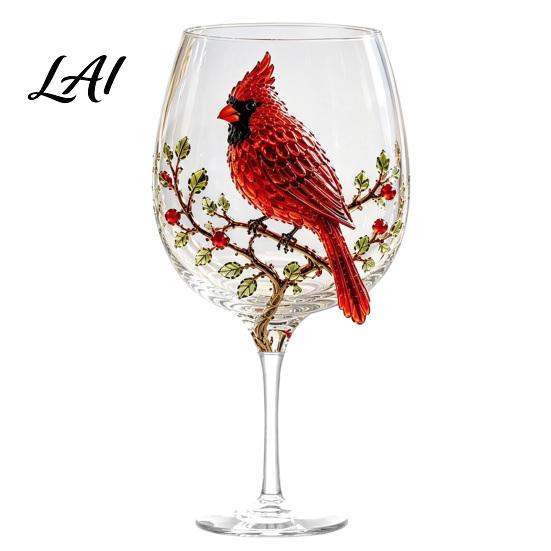 Spring Flower Theme Drinkware 3D Hummingbird Stemless Goblet Floral Pattern Elegant Decorative Glass Drinking Glasses for Tea Cup Garden Inspired